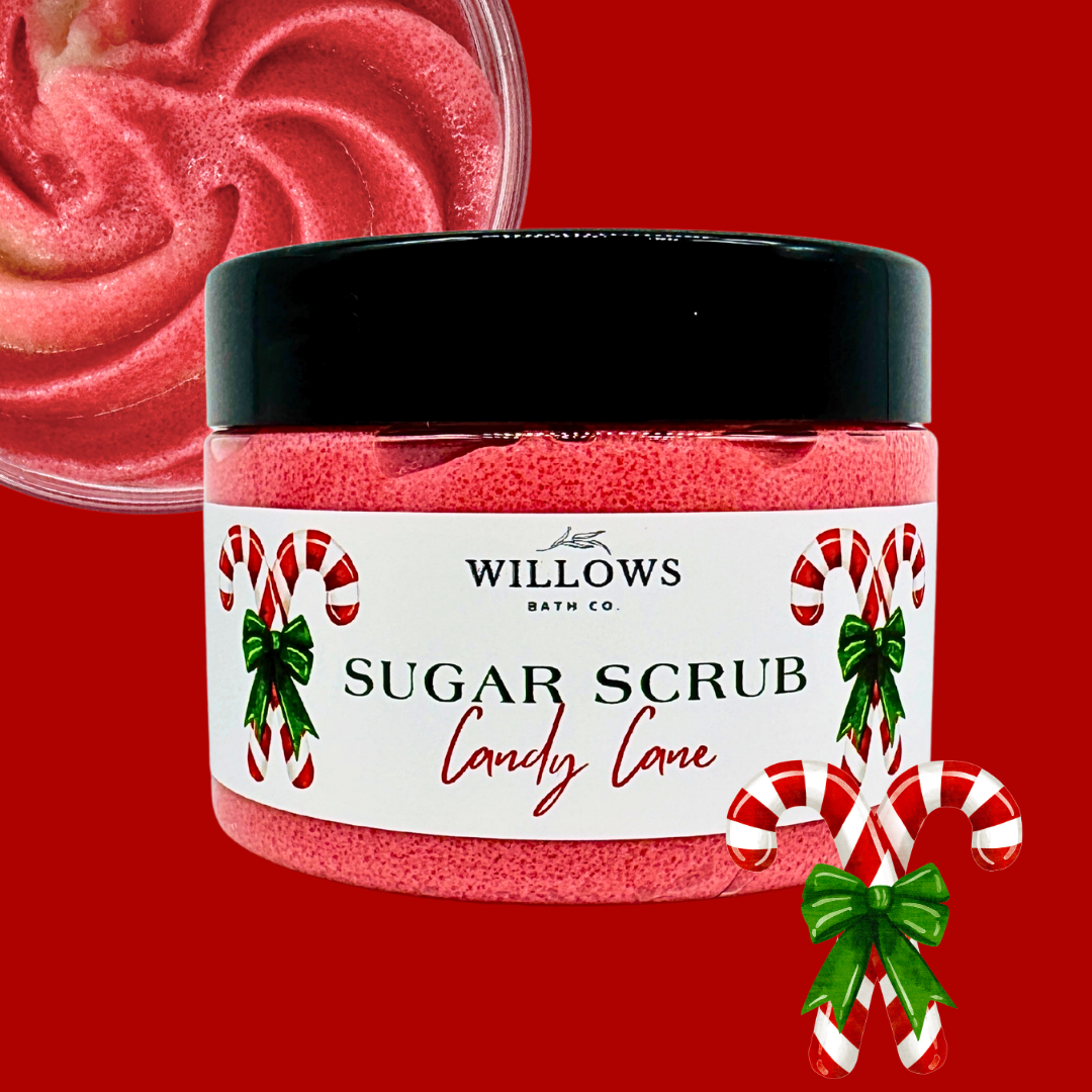 Candy Cane Sugar Scrub