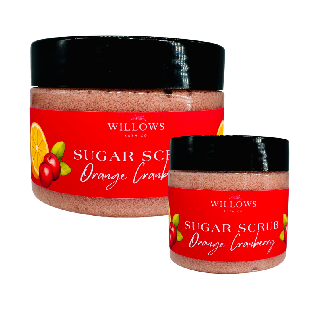 Orange Cranberry Sugar Scrub