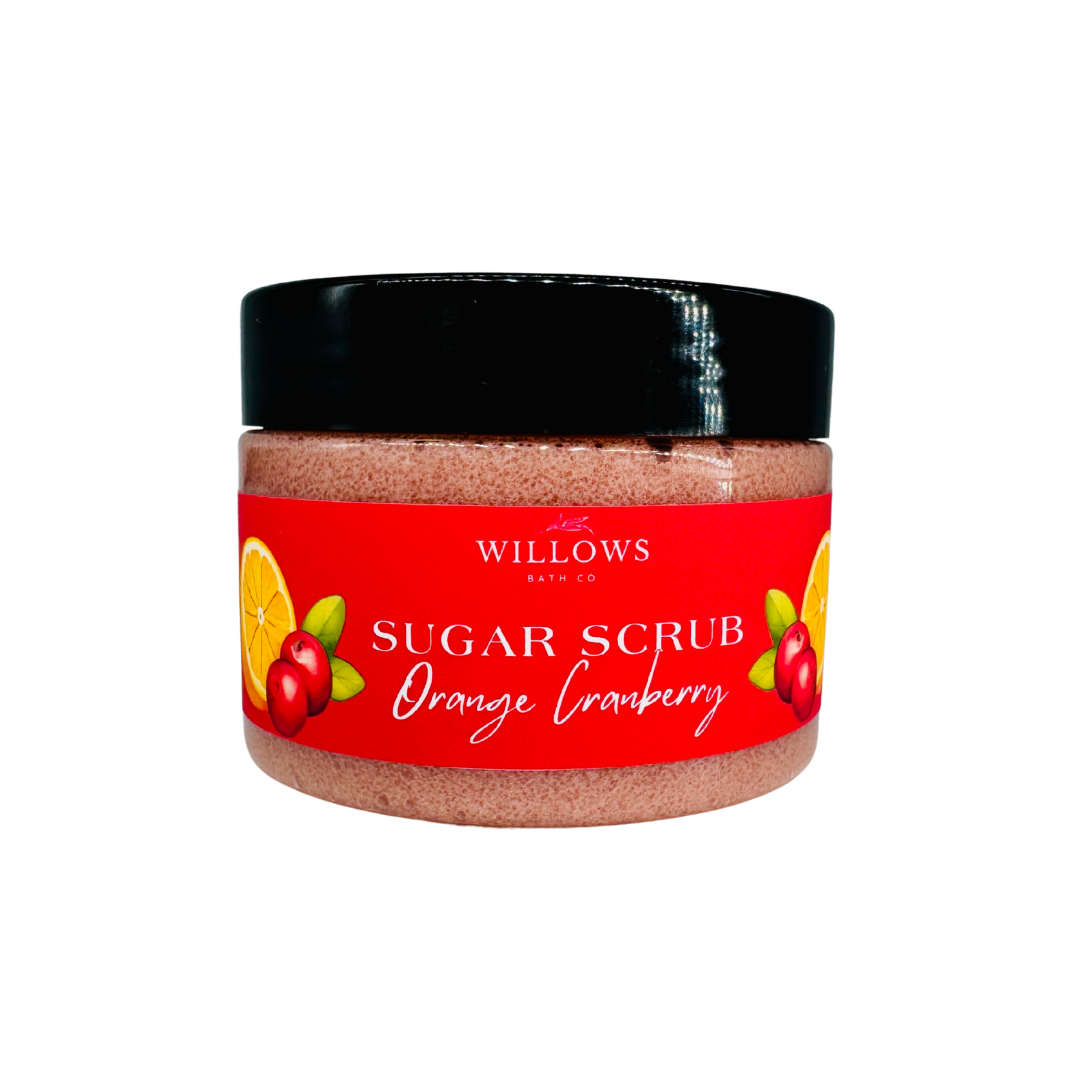 Orange Cranberry Sugar Scrub