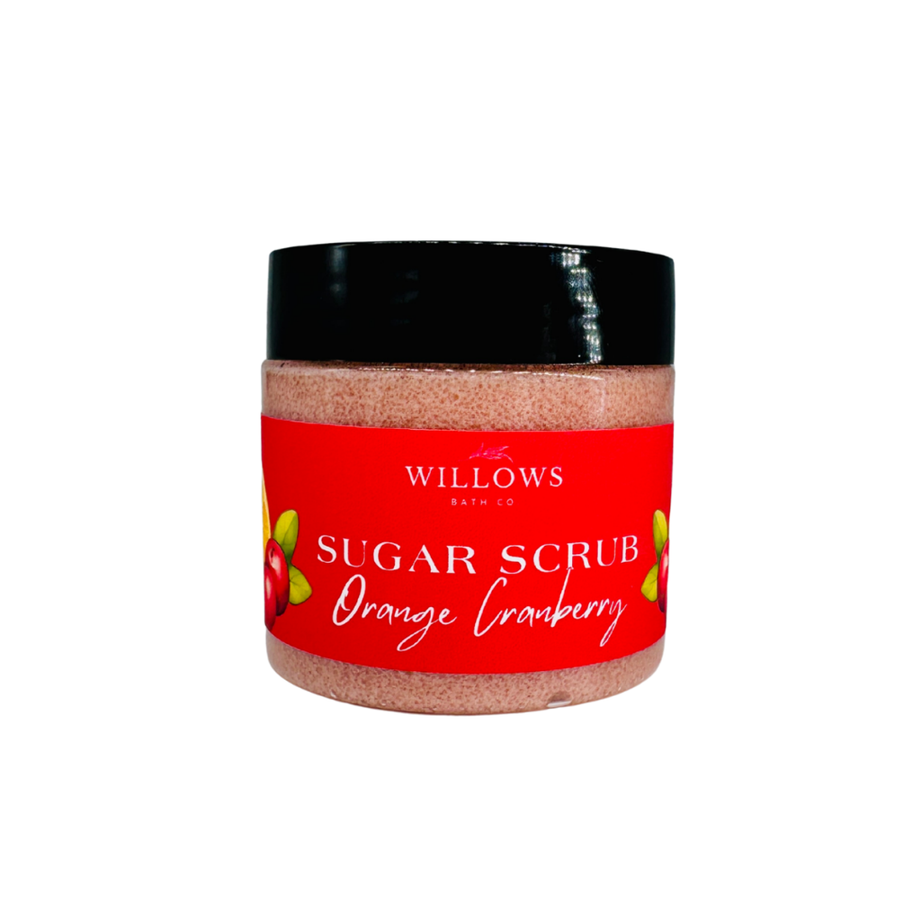 Orange Cranberry Sugar Scrub